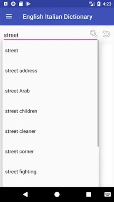 English Spanish Dictionary android App screenshot 8